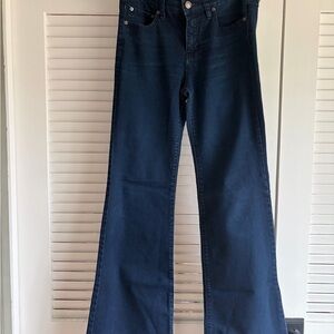 Free People Dark Blue Flare Jeans